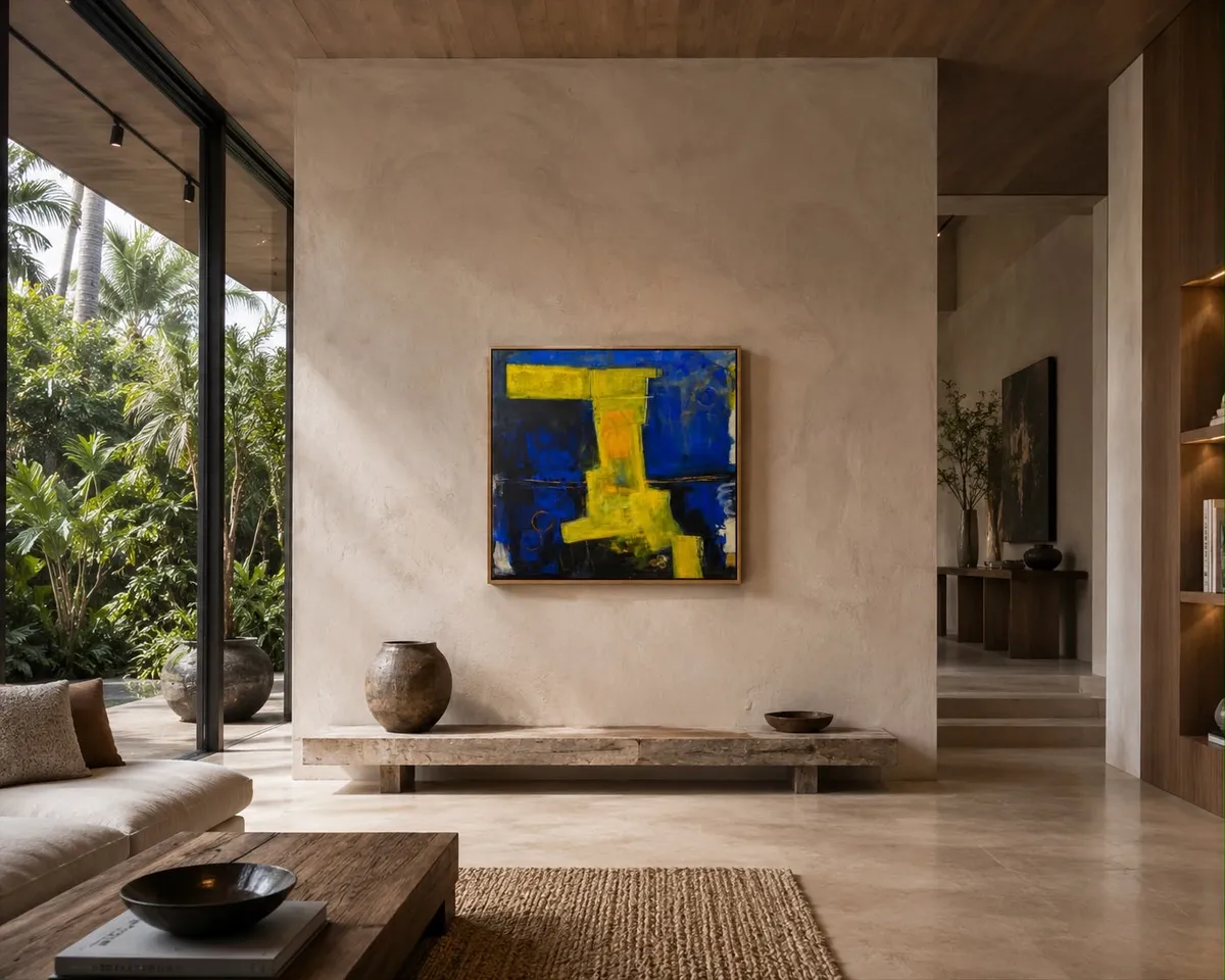 Inmersión III shown in an interior space