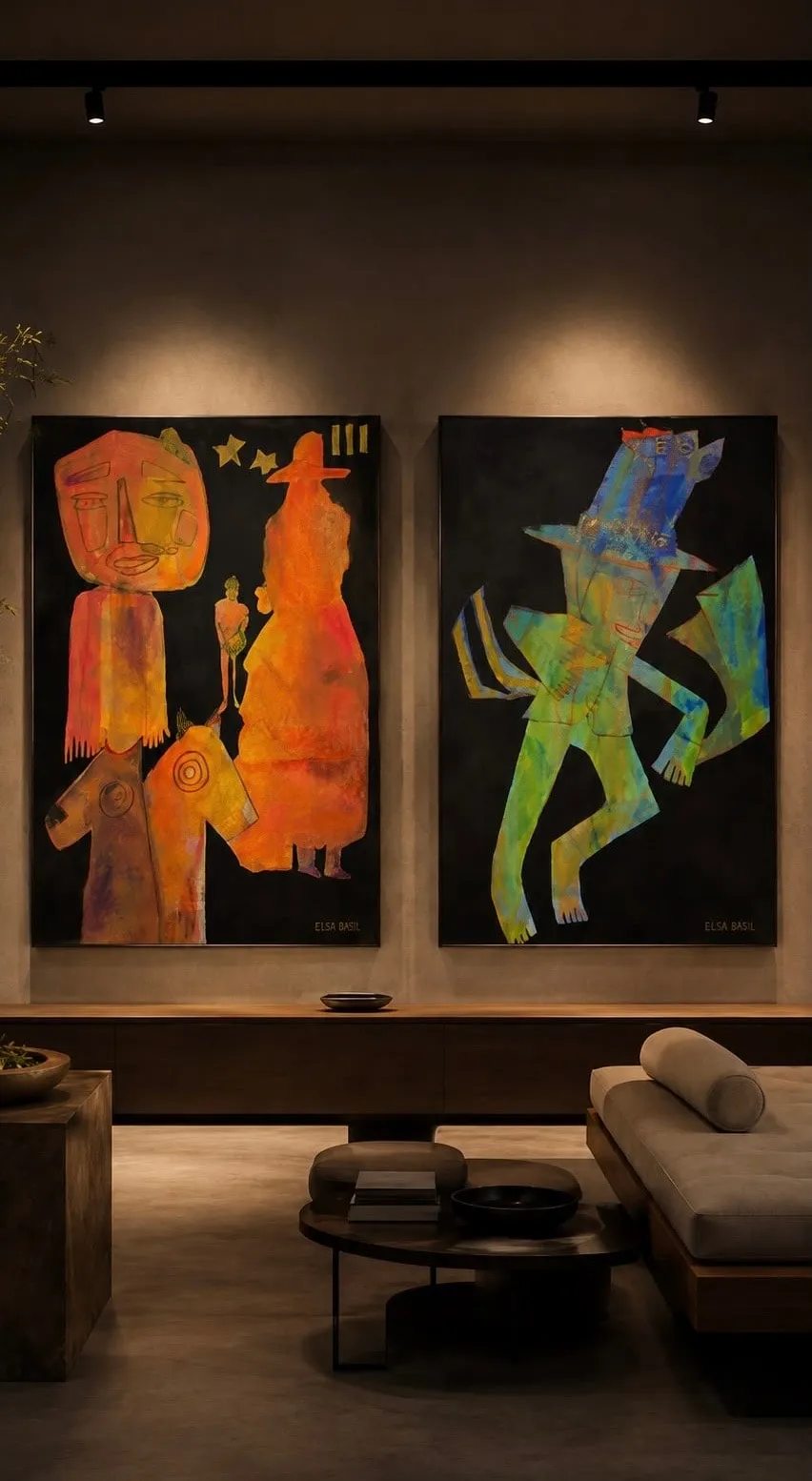 Baile en el Aire shown in an interior space