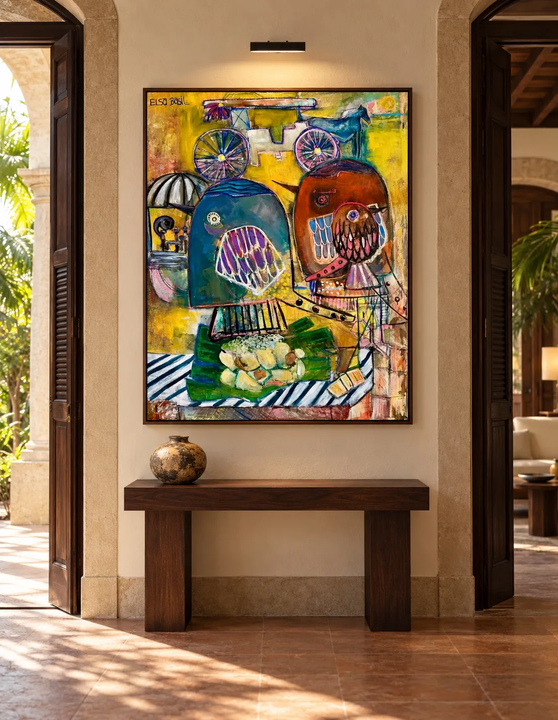 Sin Cacao shown in an interior space
